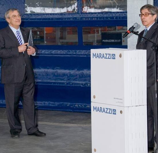 import blog slider taglio del nastro per il nuovo stabilimento produttivo marazzi group 3