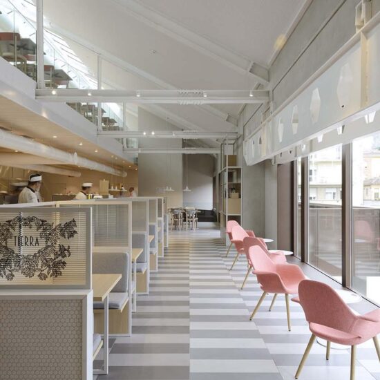 import blog slider bistrot lavazza decorazione geometrica effetto cemento 10