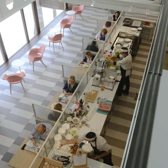 import blog slider bistrot lavazza decorazione geometrica effetto cemento 7