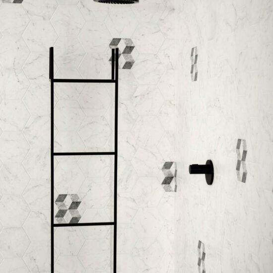 import blog slider idee il rivestimento bagno esagonette che passione 6